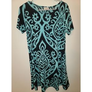 Medium dress, stretchy soft material, by Saved by the Dress